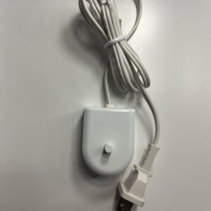 White Power Adapter with Cable
